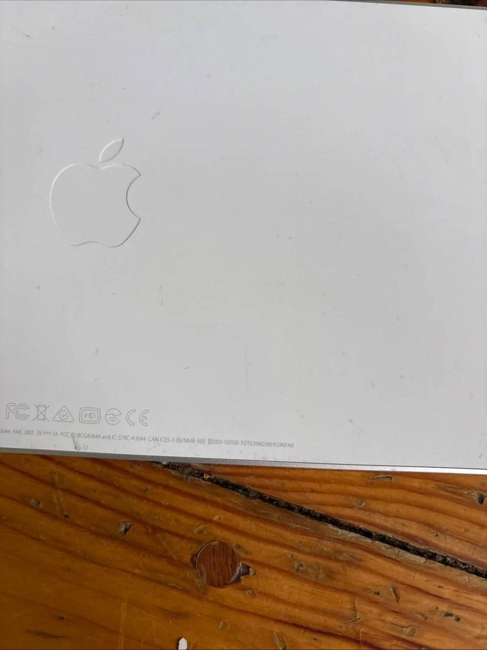 Apple A1644 Magic Wireless Bluetooth Keyboard and A1657 Magic Mouse 2 Combo
